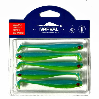 Мягкие приманки Narval Fishing Skinny 10cm #016-Blue Mint Мягкие приманки Narval Fishing Skinny 10cm #016-Blue Mint