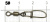 Застежка с вертлюгом AKKOI SNAP ZV06 4# Застежка с вертлюгом AKKOI SNAP ZV06 4#