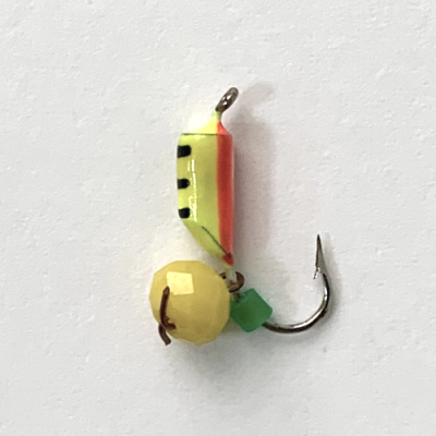 Столбик Сырный кубик 2,5 мм подвесной ЖЕЛТО-КРАСНЫЙ