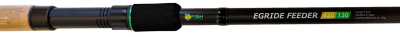 Удилище фидерное "EGRIDE FEEDER" FISH CRYSTAL , тест до 130 г, 4,20 м, 3+3 tips