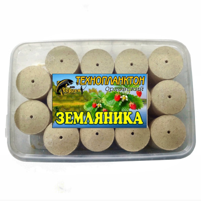 Технопланктон Земляника (60г/шт; уп/14шт) Технопланктон Земляника (60г/шт; уп/14шт)