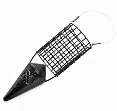 Кормушка "пуля Hard" с мягким отводом, L80 Кормушка "пуля Hard" с мягким отводом, L80