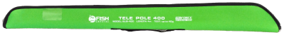 Удилище телескопическое с кольцами (болонское) "TELE POLE" FISH CRYSTAL, длина 4 м (до 40 Gr)