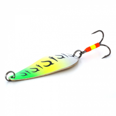 Колеб.станд.  Атом Б Мультиколор(15 гр; 6,5 см) цв. 12 перламутр+желтый+салатовый Колеб.станд.  Атом Б Мультиколор(15 гр; 6,5 см) цв. 12 перламутр+желтый+салатовый