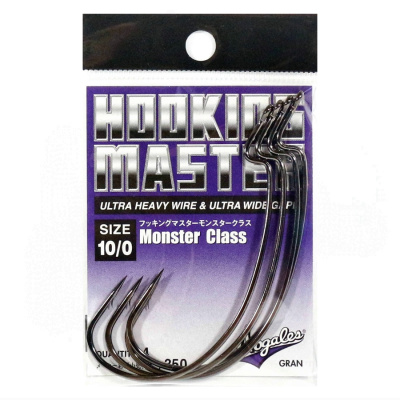 Оффсетный крючок VARIVAS Hooking Master Monster Class №10/0 Оффсетный крючок VARIVAS Hooking Master Monster Class №10/0