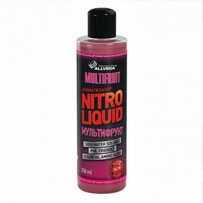 Ароматизатор жидкий ALLVEGA "Nitro Liquid Multifruit" 250мл (МУЛЬТИФРУКТ) Ароматизатор жидкий ALLVEGA "Nitro Liquid Multifruit" 250мл (МУЛЬТИФРУКТ)