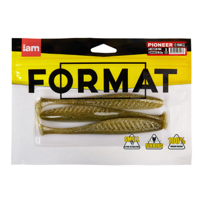 Силиконовая приманка FORMAT PIONEER 150mm (3шт.) цвет F04