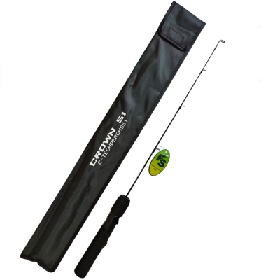 Удочка зимняя "CROWN" (с катушкодержателем, с тюльпаном), 51см.