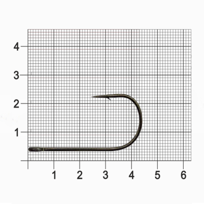 Крючок Dunaev Spinner Bait 604 # 3/0 (упак. 5 шт)