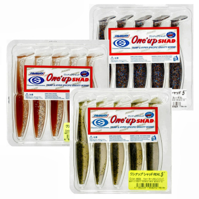 Мягкие приманки Sawamura One'Up Shad 5" #155 Мягкие приманки Sawamura One'Up Shad 5" #155