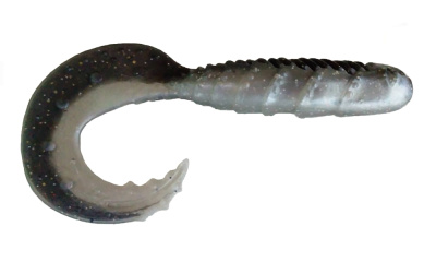 Приманка ZUB-HIBINA 180мм(7,1")-2шт, (цвет 030) черный верх-натурал низ Приманка ZUB-HIBINA 180мм(7,1")-2шт, (цвет 030) черный верх-натурал низ