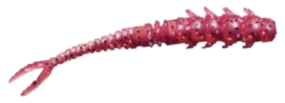 Приманка ZUB-Dragon 35мм(1,4") -12шт, (цвет 130) маджента, блестки черные